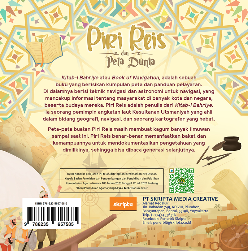 9. Piri Reis dan Peta Dunia-blk